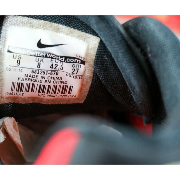 Nike Kobe XI 9 China Pack Red Black Sz 9 - Picture 11 of 12